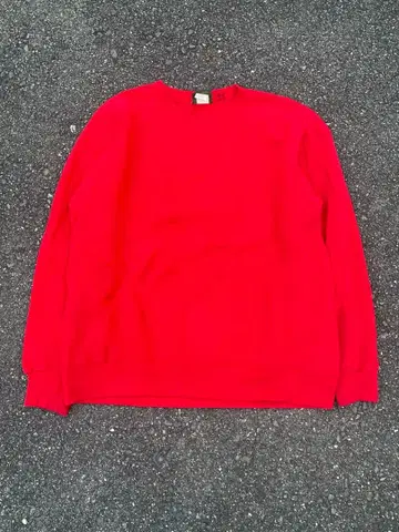 90s USA제 빨간색 맨투맨