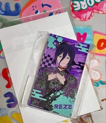 체인소 맨 룰렛 경품 신규 일러스트 아크릴 블록 레제