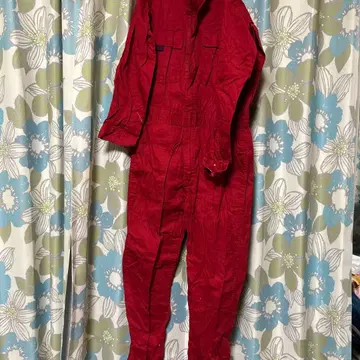 [ 006 ] 여성용 M 츠나기 작업복 빨간색