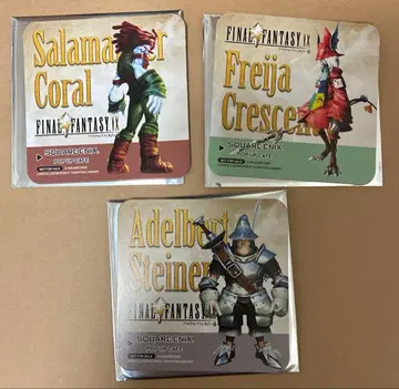 FF9 스퀘니 카페 코스터 후기 3종 콜라보 카페