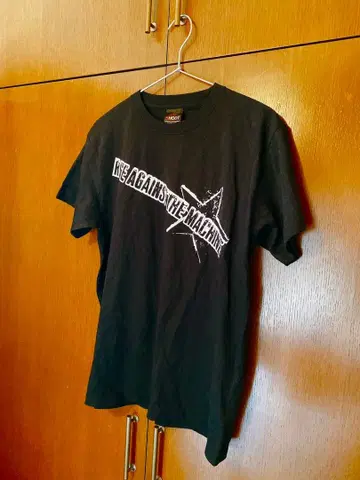 RAGE AGAINST THE MACHINE 반팔 티셔츠