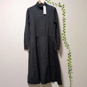 새상품 미사용 택 포함 아오 다이칸야마 코튼 울 몽넥 원피스