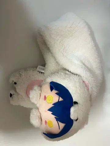 앙스타 사자나미 쥰 화이트 베어 머플러 중국 고백 풍선