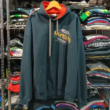 ENZED 월드 시리즈 스프린트카 레이싱 후드티 블랙