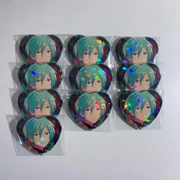 앙스타 스타포니 홀로하트 캔뱃지 카제하야 타츠미