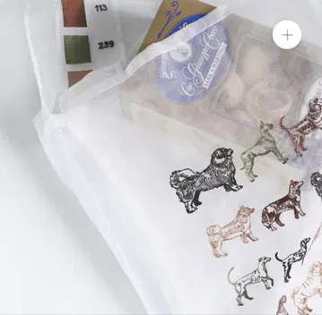 미사용 새상품 브리짓 타나카 멀티 도그 정렬 백