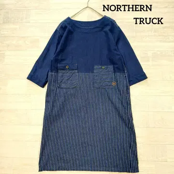 NORTHERN TRUCK 노던 트럭 절개 원피스 M