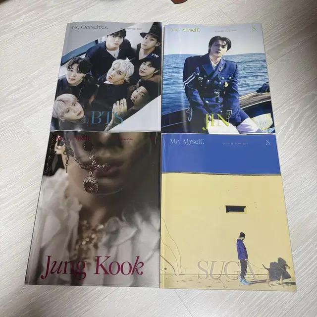 일괄) 방탄소년단 포토북 bts me myself 단체 석진 슈가 정국