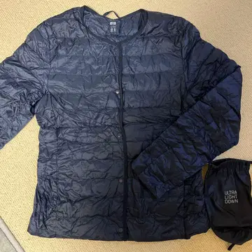UNIQLO 울트라 라이트 다운 자켓 네이비