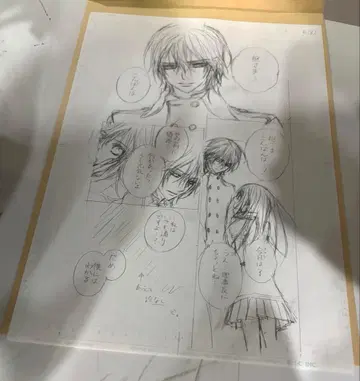 뱀파이어 기사 원화전 한정판 직필 [원고 하채]