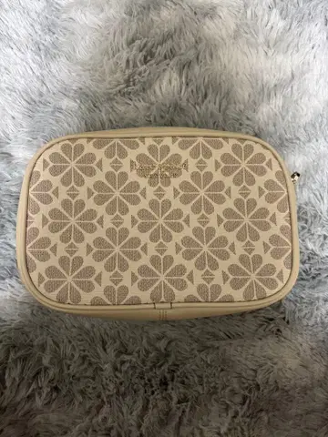 케이트 스페이드 꽃무늬 베이지 숄더백