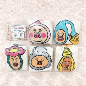 코비토즈칸 스퀘어 파우치 전 5종 풀 컴프