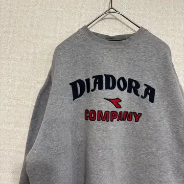 디아도라 맨투맨 자수 로고 미국 빈티지 의류 M 3098