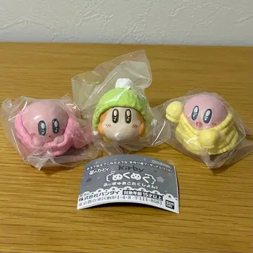 3세트 커비 와돌디 따뜻따뜻 피규어 컬렉션