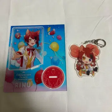 스토푸리 7주년 아크릴 스탠드 아크릴 키링 리인