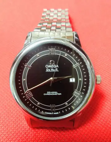 남성 패션 쿼츠 손목시계 블랙