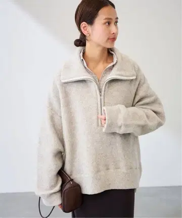 SEEALL/씨올 별주 ZIP PULL SWEATER