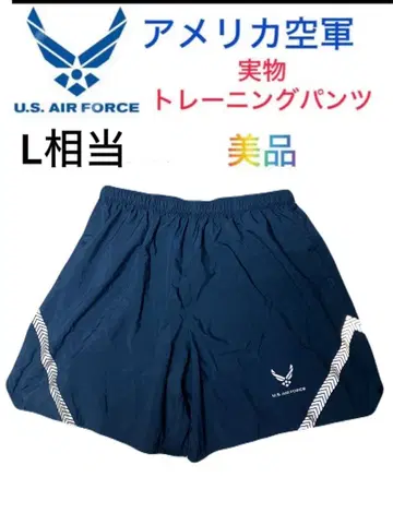 미군 에어포스 트레이닝 팬츠 L 상당