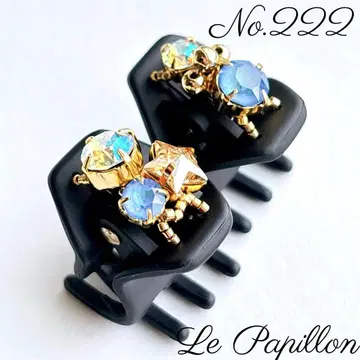 No.222 헤어 클립 미니 2개 바나나 클립