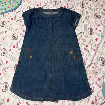 호코모모라 데님 원피스