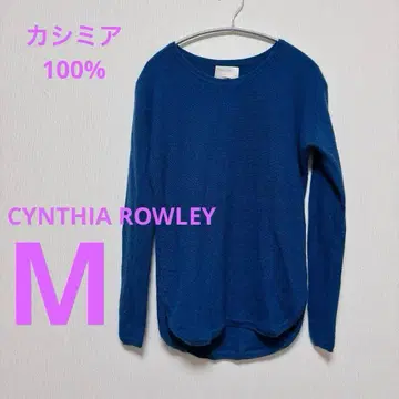 CYNTHIA ROWLEY [ M ] 여성용 캐시미어 긴팔 스웨터
