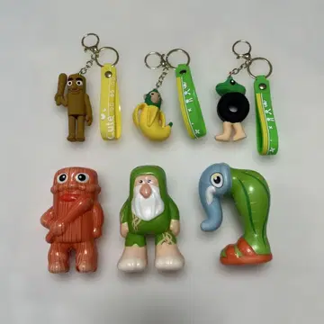 이탈리안 레인 낚싯대 키링 등 6점 묶음 판매