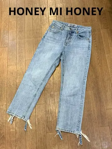HONEY MI HONEY 허니미허니 유즈드 가공 데님
