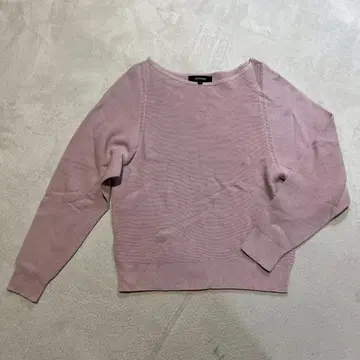 UNTITLED (언타이틀) 보트넥 니트