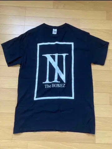 [ the bonez ] BOX 로고 T셔츠
