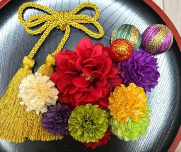 성인식 일본 의류 후리소데 시치고산 사전 촬영 머리 장식