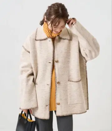 FREAKS STORE 담요 니트 자켓