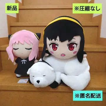 새상품 스파이 패밀리 아냐 본드 요르 포저 봉제 인형 3체