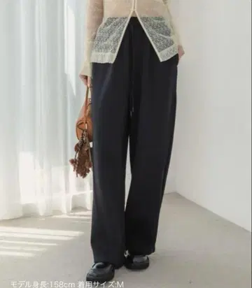 [새상품] 스웨트 팬츠 저지 와이드 커브 스웨트 팬츠 이지 팬츠