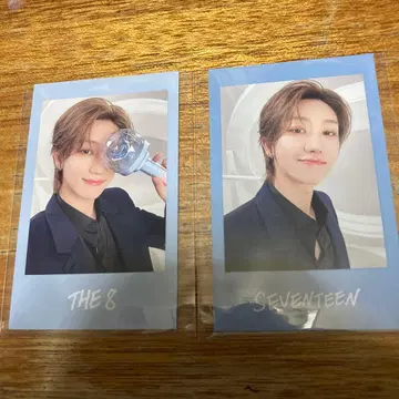 SEVENTEEN THE 8 명호 체키 인스턴트 사진 NEW_