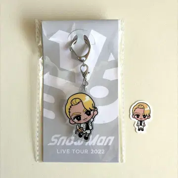 스노우 칠 Snow Man 아크릴 키링 & 스티커 라울