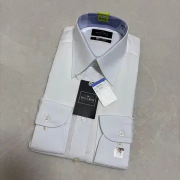 새상품 6490엔 AOYAMA 긴팔 와이셔츠 레귤러 화이트 관혼상제