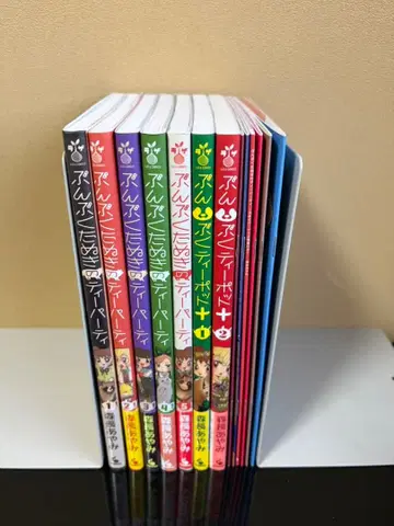 [분부쿠 너구리의 티 파티] 및 [분부쿠 찻주전자+] 7권 세트