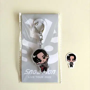 스노우 칠 Snow Man 아크릴 키링 & 스티커 메구로 렌