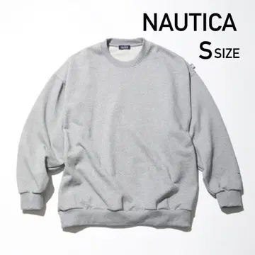 NAUTICA 그레이 S 사이즈 맨투맨