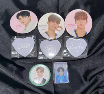 SEVENTEEN 캔뱃지 세트