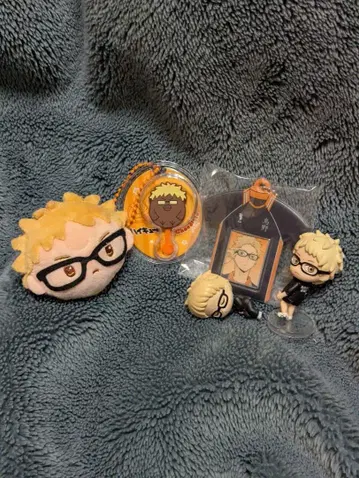 캡슐 토이 하이큐 츠키시마 케이 5종 세트