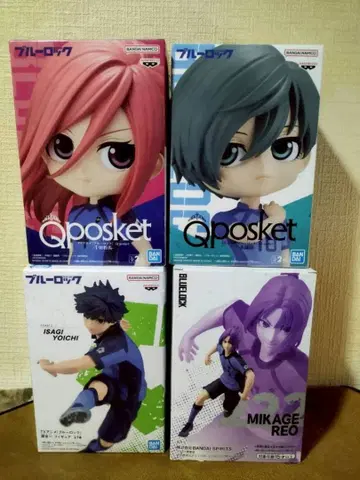 블루 록 Qposket 피규어 세트