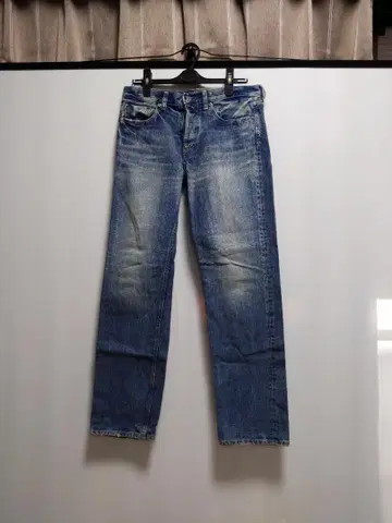 DMG 도밍고 스트레이트 데님 버튼 플라이 L