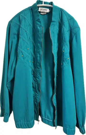 터콰이즈 스포츠 자켓
