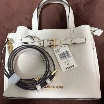 MICHAEL KORS 화이트 핸드백 (소)