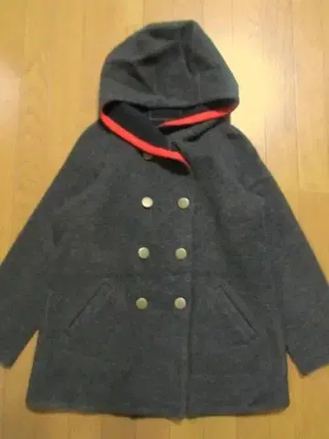 리미티드 에디션 촉감이 좋은 후드 부착 코트 38