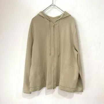 레리안 고급 더블 지퍼 니트 후드티 골드 베이지 계열 (9)