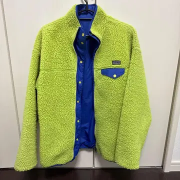 patagonia 플리스 자켓 라임 그린