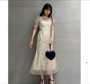 엠보싱 오간자 Lily 글리터 드레스