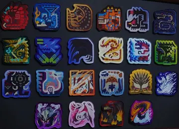 몬스터 헌터 캐릭터 마그네틱 컴플리트 세트